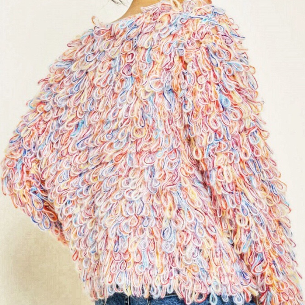 Colorful Fringe Sweater - Picture 4 of 7
